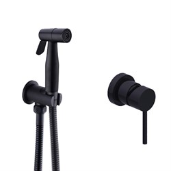 Гигиенический душ со встраиваемым смесителем KorDi Black Night KD A7020 Black Matt 39670 - фото 212148
