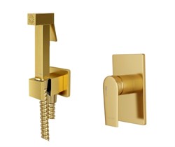 Гигиенический душ скрытого монтажа WasserKRAFT AischA 55094 золото матовое 39685 - фото 212269