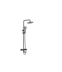 Душевая система с термостатом Agger Thermo AA2461144 черная матовая 39751 - фото 213154