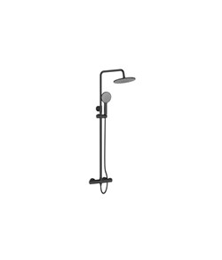 Душевая система с термостатом Agger Thermo A2451244 черная матовая 39752 - фото 213166