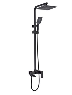 Душевая система Grocenberg SHOWER GB7008BL черная матовая 39787 - фото 213737