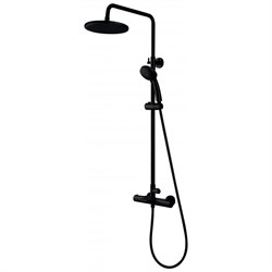 Душевая система с термостатом Landberg LB-4914 Black 39850 - фото 213849