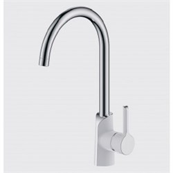 Смеситель для кухни Gappo G4003-8 белый/хром 39883 - фото 214030