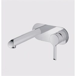 Смеситель для раковины скрытого монтажа GAPPO G1003-28 белый/хром 39887 - фото 214042