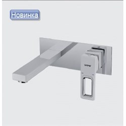 Смеситель для раковины скрытого монтажа GAPPO Futura G1017-12 белый/хром 39894 - фото 214074