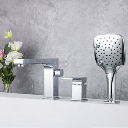 Смеситель на борт ванны GAPPO Fatura G1118 хром 39899 - фото 214119