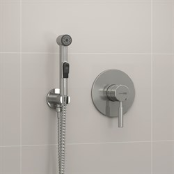 Гигиенический душ скрытого монтажа WasserKRAFT Wern A04200 сатин 27627 - фото 214278