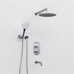 Душевая система скрытого монтажа с термостатом Wasserkraft Berkel А174819 24066 - фото 214281