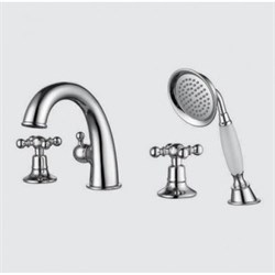 Смеситель на борт ванны Gappo G1189 хром 39996 - фото 214873