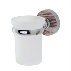 Стакан для зубных щеток стеклянный Wasserkraft Regen K-6928 40091 - фото 215597