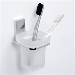 Стакан для зубных щеток стеклянный Wasserkraft Lopau K-6028 40096 - фото 215631
