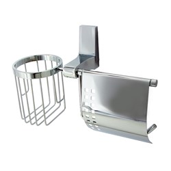 Держатель туалетной бумаги и освежителя WasserKraft Isen Lopau K-6059 40150 - фото 215982