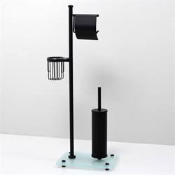 Комбинированная напольная стойка WasserKraft K-1264BLACK 40167 - фото 216087