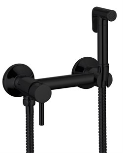 Гигиенический душ с настенным смесителем Santarinio SB-100500 черный матовый 39773 - фото 216695