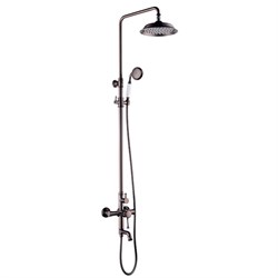 Душевая стойка Lemark Peretto LM6362RB черный 337624 - фото 217161