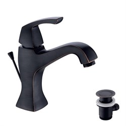 Смеситель для раковины Lemark Nubira LM6206ORB чёрный 337723 - фото 217271