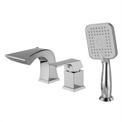 Смеситель на борт ванны Lemark Unit LM4545C хром 337966 - фото 217521