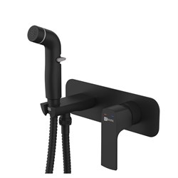 Гигиенический душ скрытого монтажа Lemark Ursus LM7220BL чёрный 338247 - фото 217931