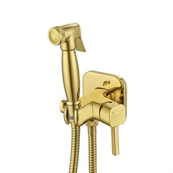 Гигиенический душ скрытого монтажа Lemark Solo LM7165G золото 338265 - фото 217975