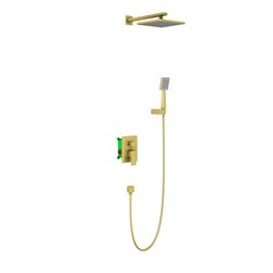 Душевая система скрытого монтажа Timo Selene SX-2069/17SM Золото матовое 41288 - фото 218716