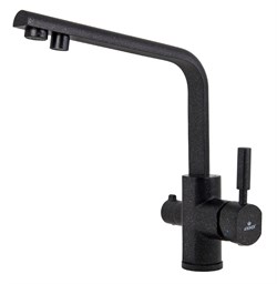 Смесители для кухни с подключением под фильтр KAISER Decor 40144-2 черный мрамор 41309 - фото 218876