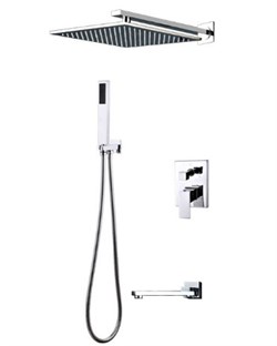Душевая система скрытого монтажа  ALMAes Elbe TVZ-0812 хром 41622 - фото 221784
