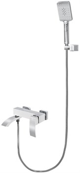Смеситель для ванны Grocenberg GB8007WC хром/белый 28814 - фото 222660