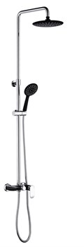 Душевая система Ganzer Maria GZ 22062C хром/черный 41810 - фото 223951