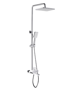Душевая система Ganzer GZ 28061F хром/белый 41823 - фото 224004