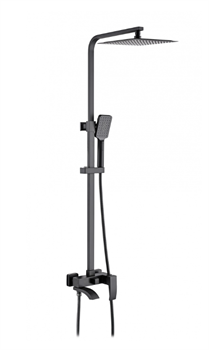 Душевая система Ganzer GZ 44061С (25080) черная матовая 26649 - фото 224021