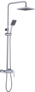 Душевая система Ganzer SERENITY 51061F хром/белый 41832 - фото 224048