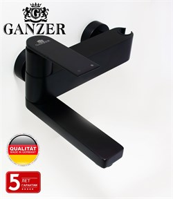 Смеситель для ванной GANZER AUGUST GZ 07031C черный матовый 41883 - фото 224225