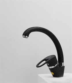 Смеситель для кухни GANZER LEON GZ10021-C черный 41937 - фото 224678