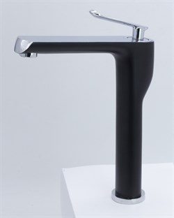 Смеситель для раковины GANZER VILDA GZ 20012-C черный/хром 42053 - фото 225809
