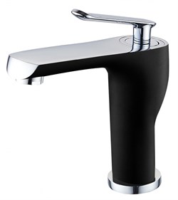 Смеситель для раковины GANZER VILDA GZ 20011-C черный/хром 42083 - фото 226279