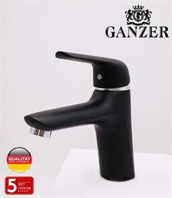 Смеситель для раковины GANZER THERESA GZ 24011-C черный матовый 42088 - фото 226332