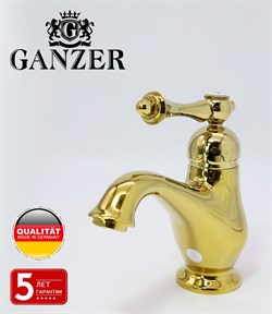 Смеситель для раковины Ganzer SILESTIS GZ 77011-E золото 42103 - фото 226569