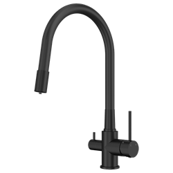 Смеситель для кухни под фильтр Elghansa KITCHEN Pure Water 56F5216-Black черный матовый 42151 - фото 227021