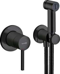 Гигиенический душ скрытого монтажа KLUDI Bozz 389983976 черный матовый 39692 - фото 227084