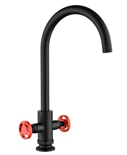 Смесители для кухни KAISER Topaz 17333-2 черный матовый 42279 - фото 228297