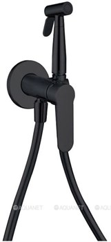 Гигиенический душ скрытого монтажа Aquanet Passion AF300-52B черный матовый 42323 - фото 228674