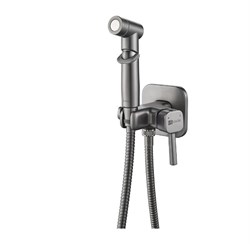 Гигиенический душ скрытого монтажа Lemark Solo LM7165GM графит 42337 - фото 228752