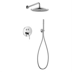 Душевая система скрытого монтажа CEZARES ECO-DSET-01 хром 42402 - фото 229253