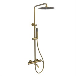 Душевая система Raiber Premium Graceful RPG-006, матовое золото 42495 - фото 230228