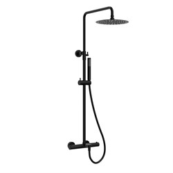 Душевая система с термостатом Raiber Premium Graceful RPB-007 матовый черный 42503 - фото 230329