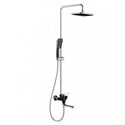 Душевая система Frap F2457 Хром/черная 42600 - фото 231328