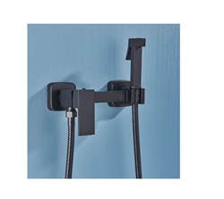 Гигиенический душ с настенным смесителем Santarinio SB-100508 черный матовый 42652 - фото 231668