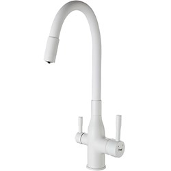 СМЕСИТЕЛЬ ДЛЯ КУХНИ С ГИБКИМ ИЗЛИВОМ FRAP H69 F4396-8 42880 - фото 233476