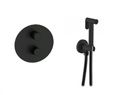 Гигиенический душ скрытого монтажа Paffoni+Elghansa Light LIQ018NOBM-04C-Black 28791 - фото 235048