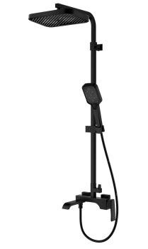 Душевая система Raglo R02.24.06 черная матовая 43054 - фото 235352